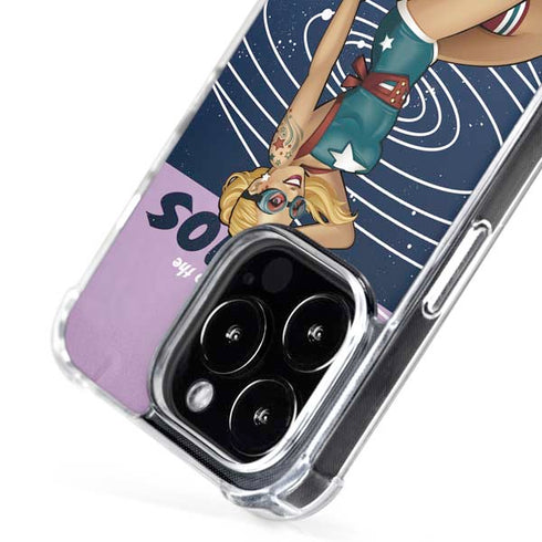 DC Comics Bombshells Stargirl- Field Guide to Cosmos iPhone 16 Pro MagSafe Case